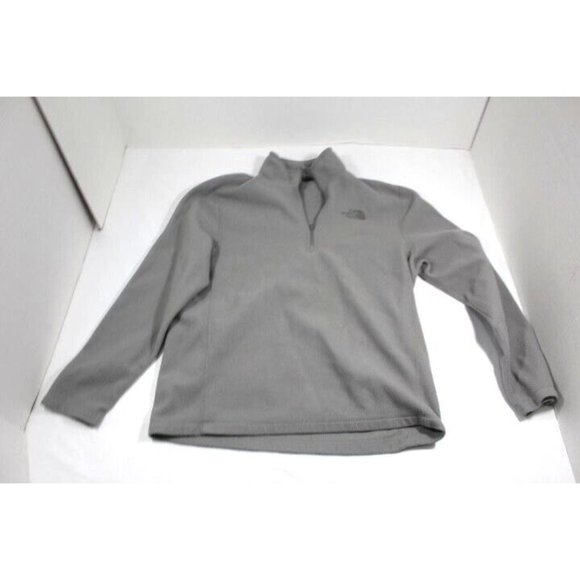 The North Face Light Weight Green Men's Pull Over  1/4 Zip Fleece Jacket M - Picture 2 of 16